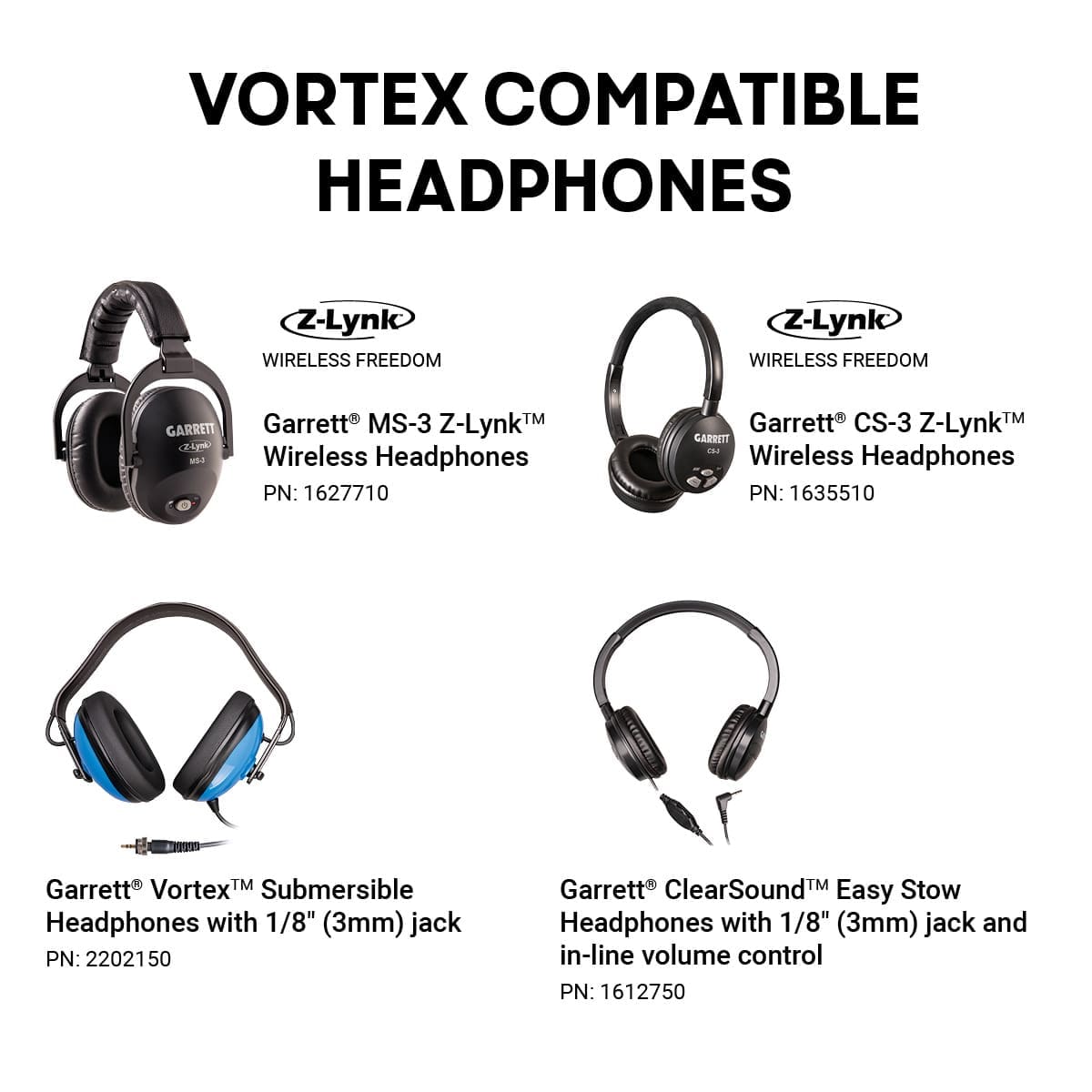 Samsun Garrett Vortex VX9 Dedektör - Z-Lynk uyumu, hedef sesinin gecikmesiz ve daha kontrollü takip edilmesini sağlar.