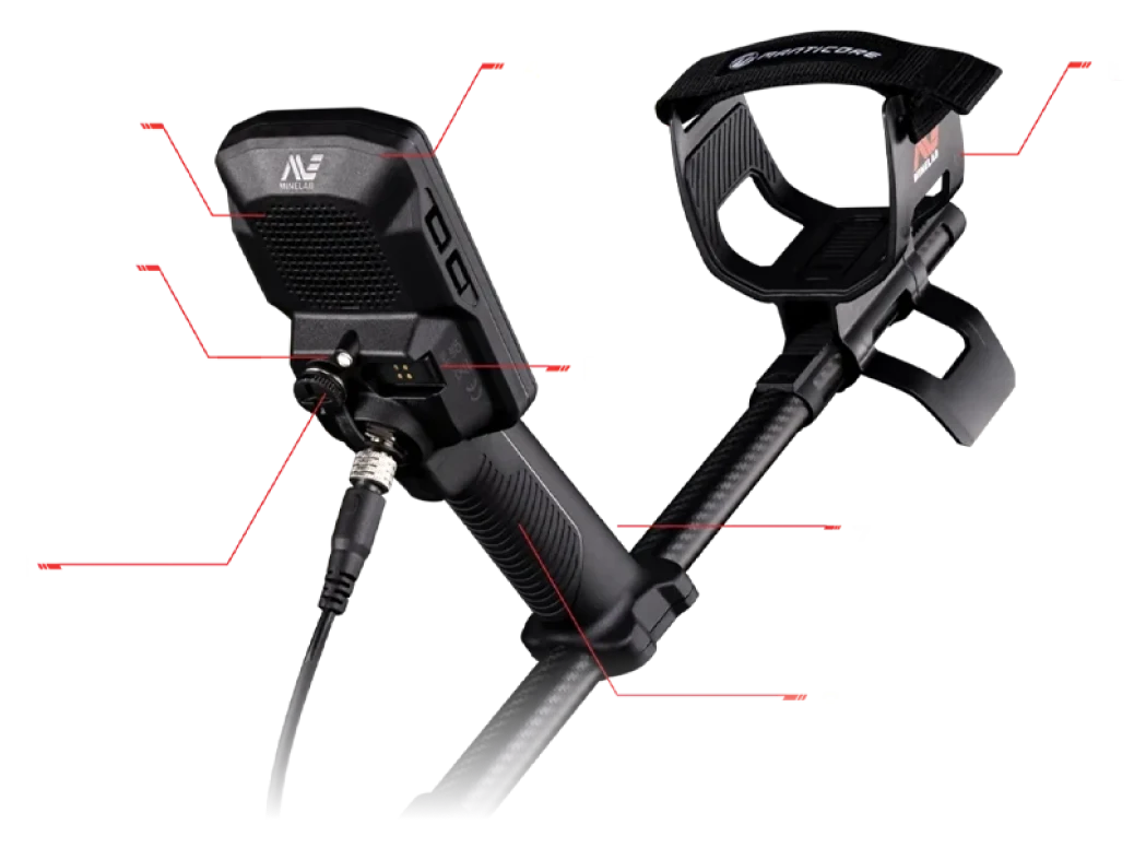 Samsun Minelab Manticore - Kontrol paneli
